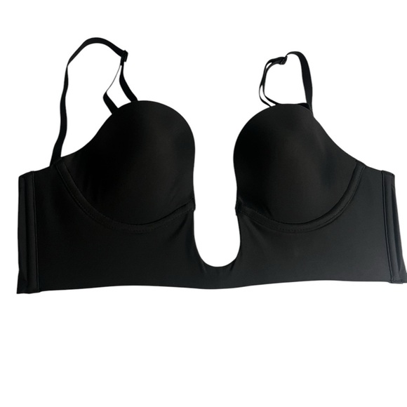 NEW! SKIMS Black Plunge Bra! new in pkg/no box - Picture 3 of 8